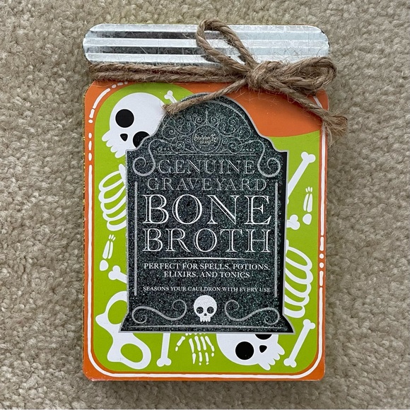 Halloween Themed Stand Up Tabletop Decor Wooden Signs (Set of 4) - Picture 8 of 16